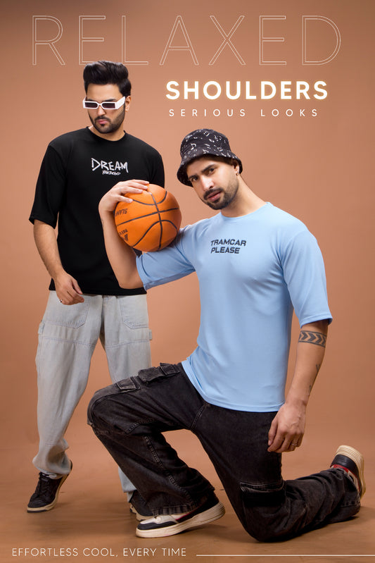 DREAM YOUR BRAND” Minimal Black T-Shirt